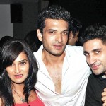 Mukti Mohan with Ankit Dwivedi and actor Karan Kundra