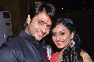 Ashish Sharma with his wife