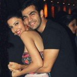 Karan V Grover with Poppy Jabbal