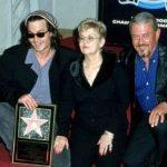 Johnny Depp with his parents