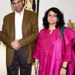 Raghuram Rajan with his wife Radhika Puri