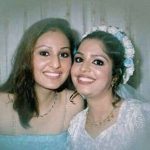 Pooja Chopra with her sister