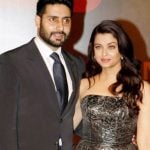 Aishwarya Rai with her husband Abhishek Bachchan