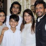 Alaviaa Jaffery with her family