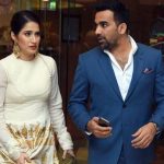 Zaheer Khan with his wife Sagarika Ghatge
