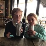 Brad Hodge son Jesse and daughter Sophie