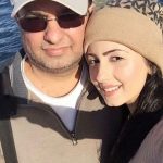 Chahat Paul with her Father