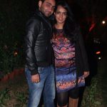 Devangana Kumar with her husband, Amit Tyagi