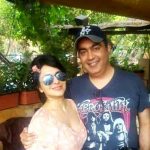 Roop Durgapal with her husband Deepak Nailwal