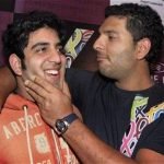 Zoravar Singh with his brother Yuvraj Singh
