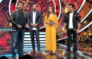 Asha Negi on the set of 'Bigg Boss 11'