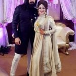 Srabanti Chatterjee with Krishan Vraj