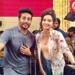Raj Chakraborty with Subhashree Ganguly 