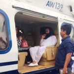 Honeypreet Insan with Gurmeet Ram Rahim in August 2017