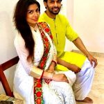 Nehaa Mishra with his fiance Naman Shaw