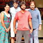 Anand Deverakonda with his family