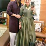 Zeb Khan with Aditi Sajwan