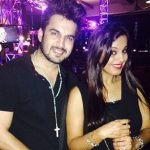 Ajay Chaudhary with Jyoti Makkar