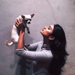 Alaviaa Jaaferi - a dog lover