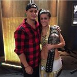 Bayley with boyfriend Aaron Solow