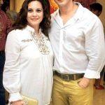 Manasi Joshi Roy with her brother Sharman Joshi
