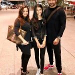 Manasi Joshi Roy with her husband Rohit Roy and daughter Kiara Bose Roy