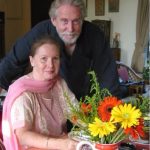 Tom Alter with his wife, Carol Evans