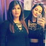 Vani Sood with her sister Shruti Rai