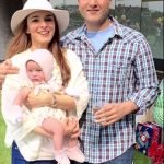 Raageshwari Loomba with her husband & daughter