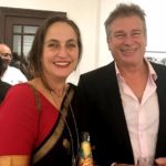 Sanjana Kapoor with her brother Karan Kapoor