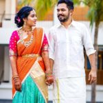 Adhi with his wife Latchaya