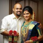 Amritha Nair with her husband Sibi Lal