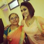 Sonal Bhatt with her mother