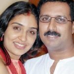 Krishna Kumar with his ex-wife Anu Prabhakar