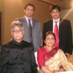 An old picture of Lubna Salim's parents and brothers