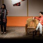 Lubna Salim during a play