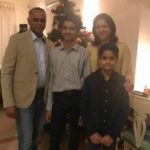 Priya Dutt With Husband And Sons