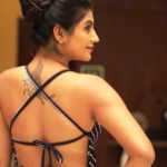 A Unicorn Tattoo On Yashika Anand's Back