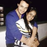 Aayush Sharma with his wife Arpita Sharma