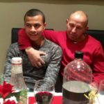 Dele Alli with his adoptive father Alan Hickford