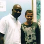 Dele Alli with his father