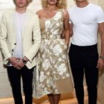 Pamela Anderson with her sons