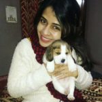 Neha Pawar Dog Lover
