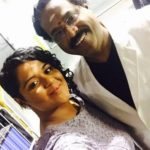 Ramya NSK with her father