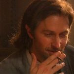 Richard Armitage smoking
