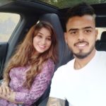 Nitish Rana with Saachi Marwah