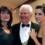 Sandra Bullock with her parents