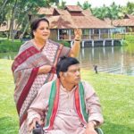 Ajit Jogi with his wife