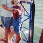 Angela Ponce - Childhood picture
