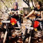 Nidhi Uttam- Bike Riding